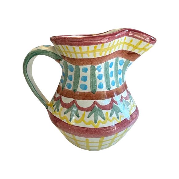 MacKenzie-Childs Vintage 5” Creamer Pitcher - Picture 4 of 8